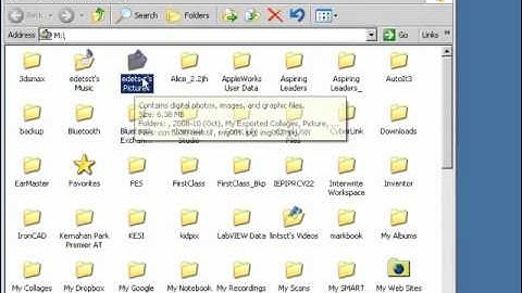 Checking folder and file sizes in Windows