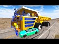 Новая крутая машина Босса и плохие работники - Игра про машины BeamNG.Drive