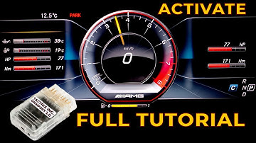 Mercedes Benz AMG Menu Activation via OPENPORT on Mercedes W205, W213, W222, W217, W238, W257, X253