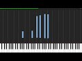 Gymnopédie No  1   Erik Satie Piano Tutorial Synthesia