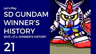 Let's Play SD Gundam: Winner's History #21 | Map 1: Frontier Line [U.T.N. SP]