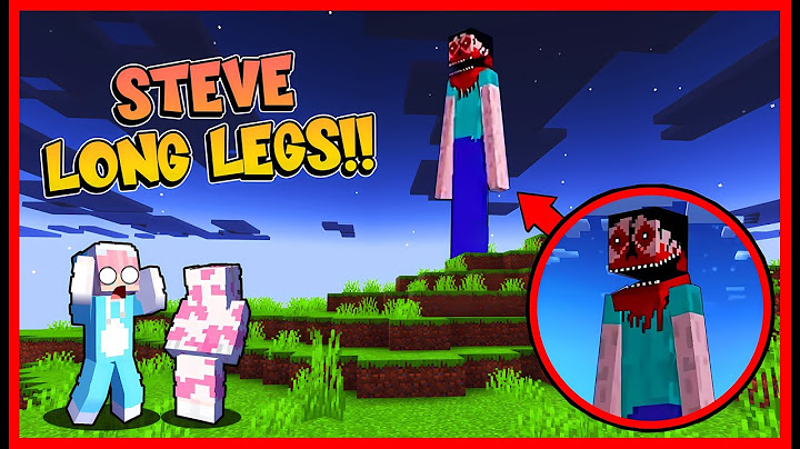 ATUN & MOMON MELIHAT PENAMPAKAN STEVE LONG LEGS YANG MENGERIKAN !! Feat @sapipurba Minecraft