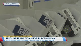East Texas polling stations prepare for Election Day