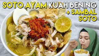 Resep SOTO AYAM Kuah Bening Spesial, Seger, Enak   Tips Trik