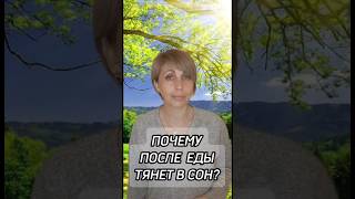 Почему после еды тянет в сон? #кишечник #детокс #очищениеорганизма #печень