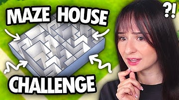 Can I build a MAZE HOUSE in The Sims 4?