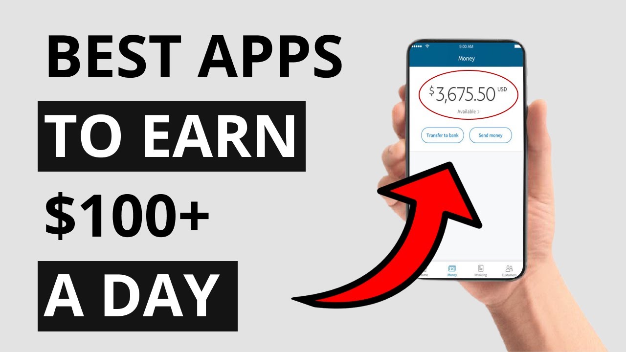 5 BEST Money Making Apps in 2021 | $100+ a DAY!