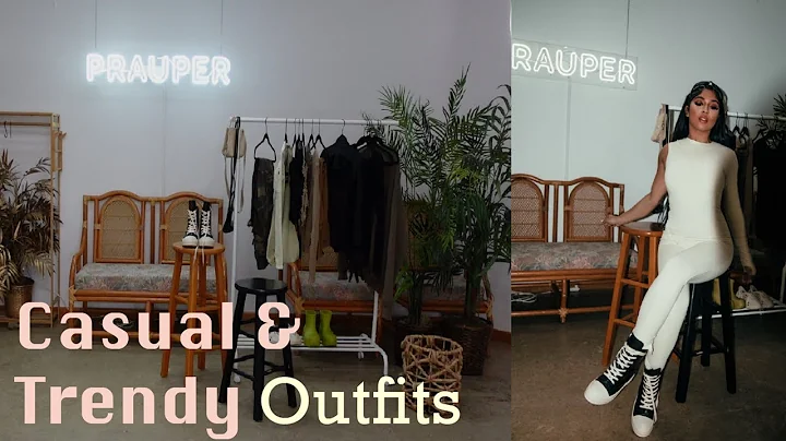 CASUAL & TRENDY OUTFITS | 2022 Lookbook/ Try- On H...