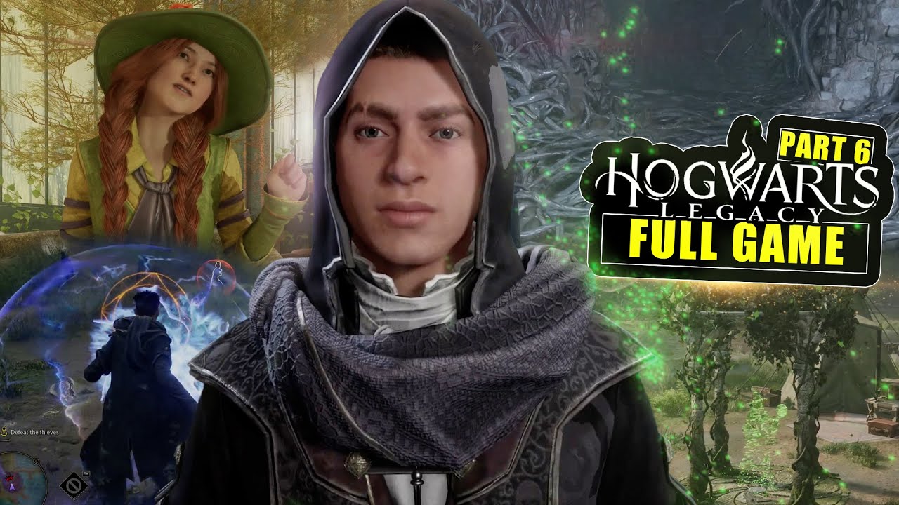 FIGHTING DEVIL SNARE & THE HERBOLOGY PROFESSOR! HOGWARTS LEGACY FULL WALKTRHOUGH SLYTHERIN