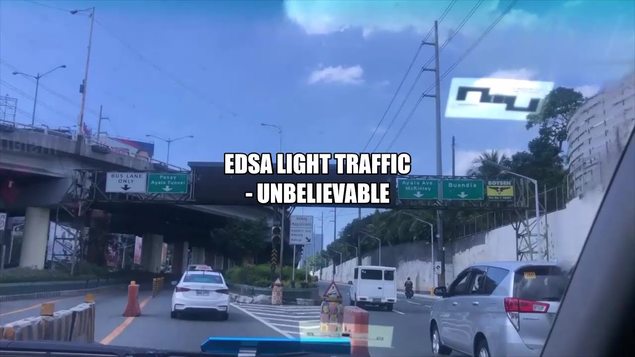 How Long Does EDSA Take to Travel From Balintawak to Roxas Boulevard?