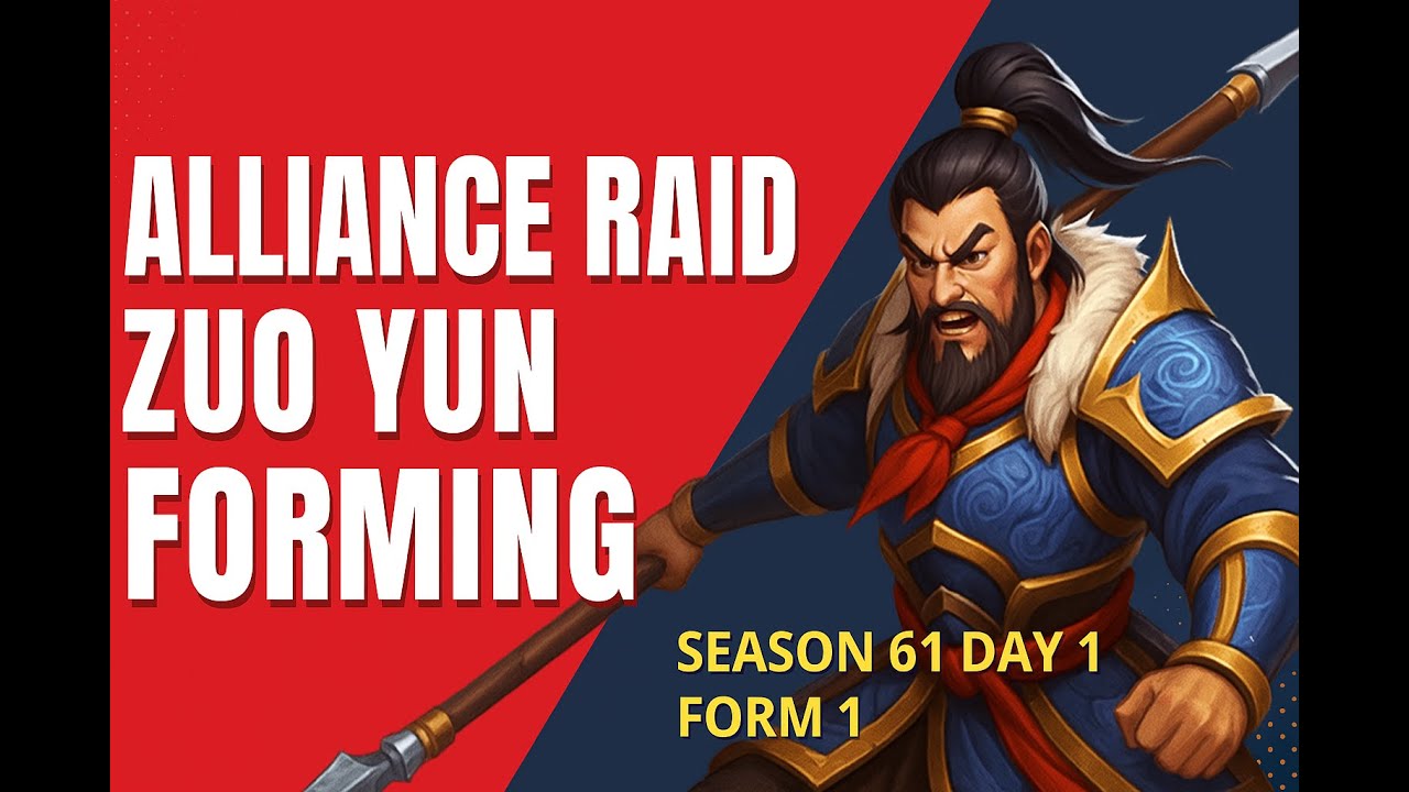 King God Castle] Alliance Raid Zuo Yun Forming | Season 61 Day 1