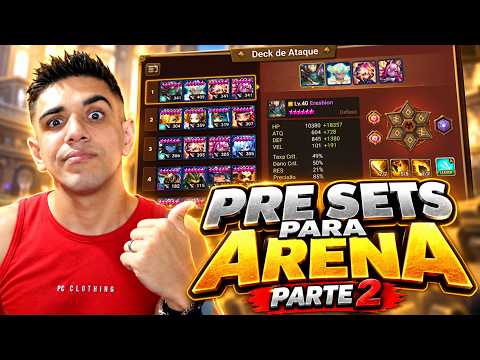 Summoners War Arena Offense Presets for Fast Clears