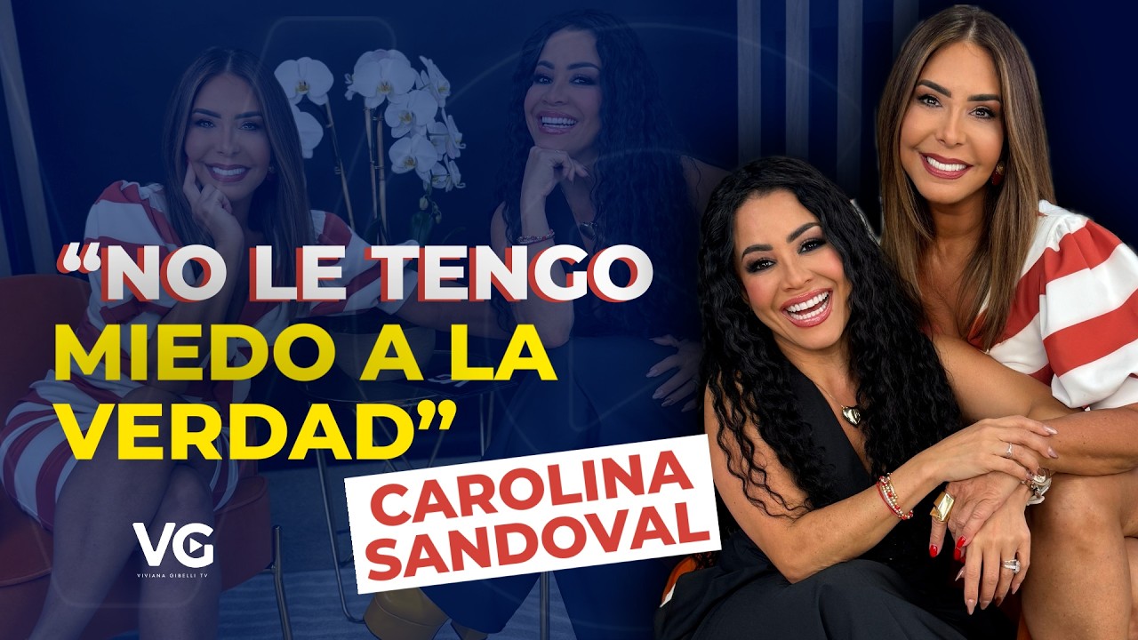 “No nos casamos ENAMORADOS” CAROLINA SANDOVAL🎙️ en Viviana Gibelli TV