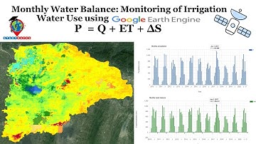 Monitoring Monthly Water Balance: Monitoring of Irrigation Water Use using Google Earth Engine
