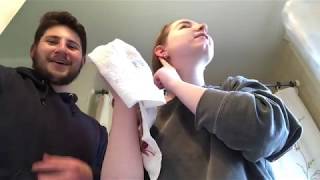 Piercing My Girlfriends Ear! *SHE CRIED* Vlog 20