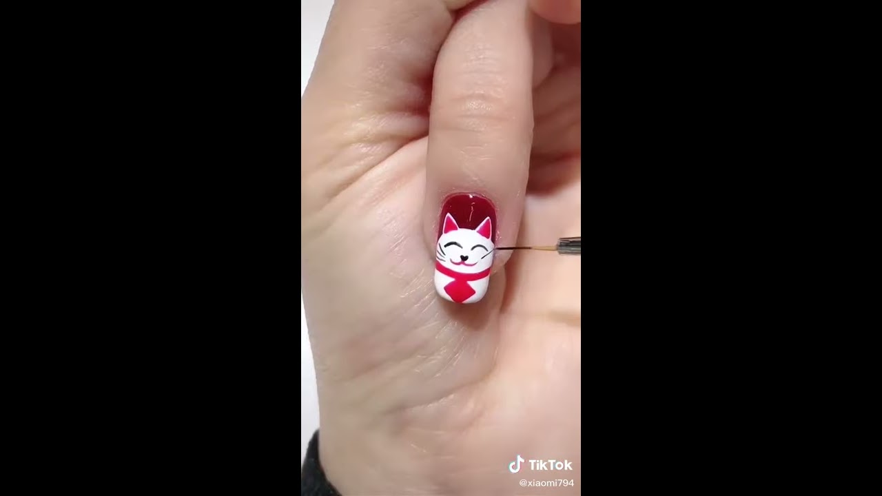 Mẫu nail hình thú THÍCH MÊ cho cô nàng CỰC CÁ TÍNH