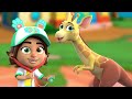 Kangaraffe Gets a Boo-Boo 🐾🤕 Odd Paw Vet Animal Cartoons for Kids