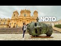 Noto  the gorgeous golden baroque sicilian city