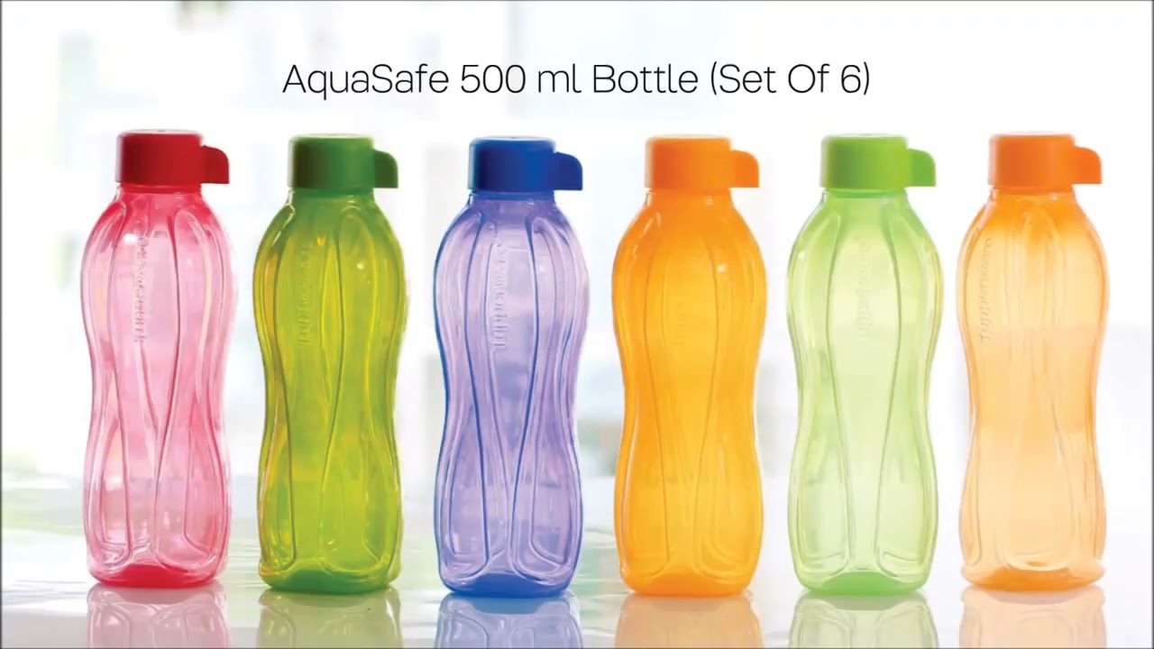 Tupperware Aquasafe water bottles - Regular Seal
