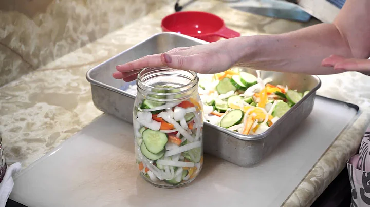 How To Make Refrigerator Pickles with Kristin Larson