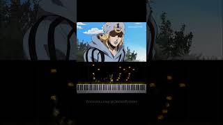 Jojo Steel Ball Run Pizza Mozarela Piano Cover Tutorial #jojo #jojosbizarreadventure #steelballrun