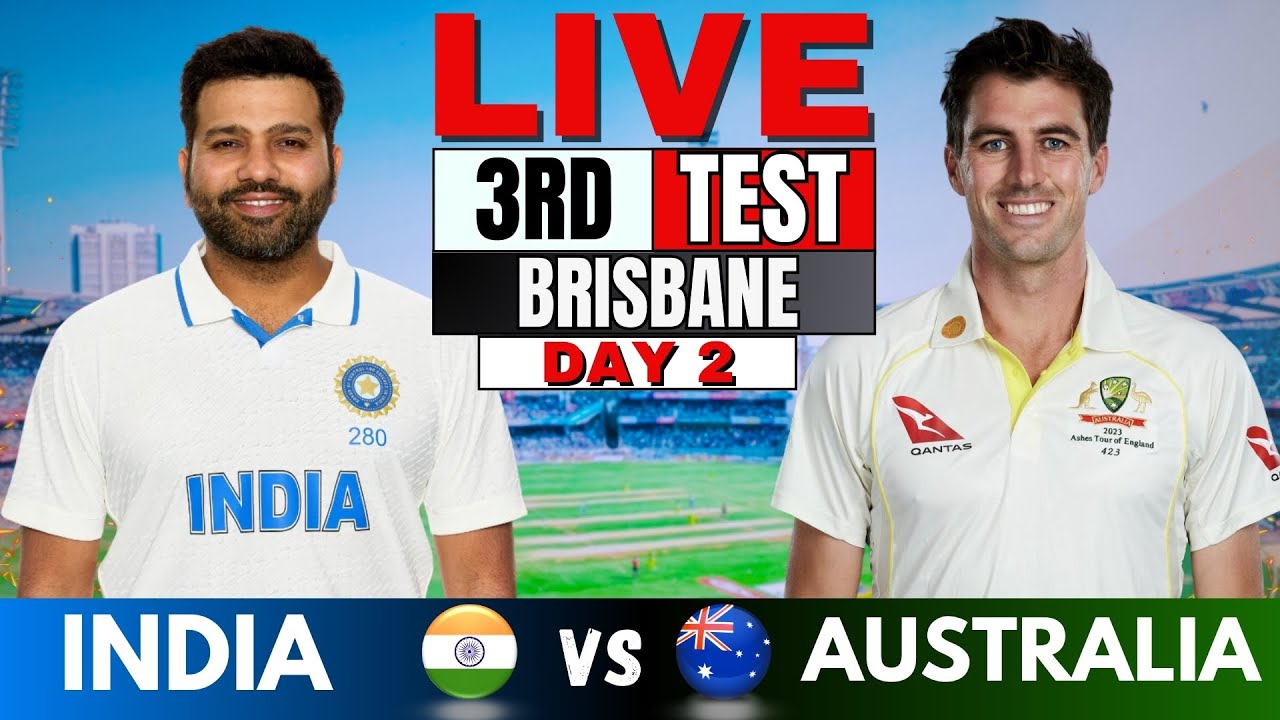 🔴 LIVE: India vs Australia 3rd Test | IND vs AUS Live Match Today ...