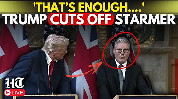 LIVE |  Trump EXPLODES On Starmer; Stuns Reporters In Explosive Briefing | US News | White House |UK