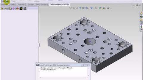 Milling Functionality and Hole recognition using Automatic Feature Recognition