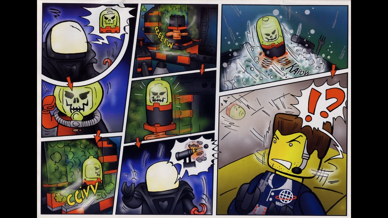 LEGO Alpha Team: Mission Deep Sea - Comic (2002)
