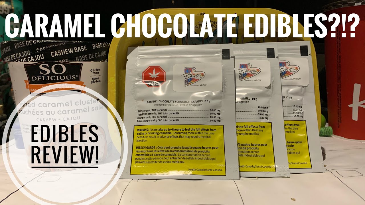 Caramel Chocolate Edibles / Bhang / Edibles Review YouTube