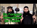 De lorigine talmudique de lislam