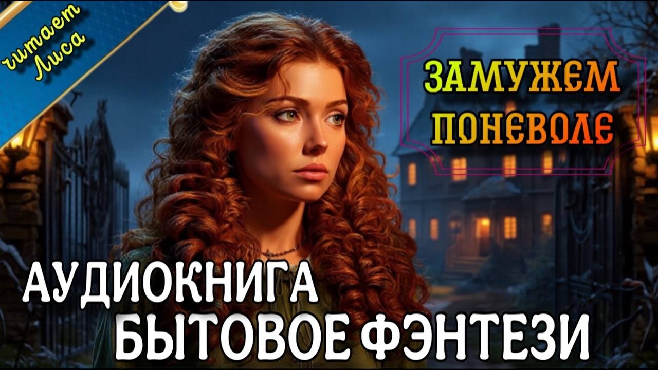 ПОЛНАЯ АУДИОКНИГА : ЗАМУЖЕМ ПОНЕВОЛЕ / Читает Лиса