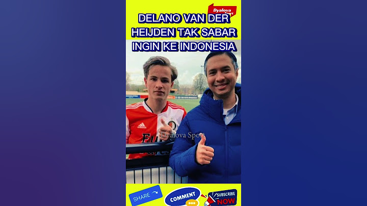 DELANO VAN DER HEIJDEN KENTAL DENGAN BUDAYA DAN MASAKAN INDONESIA