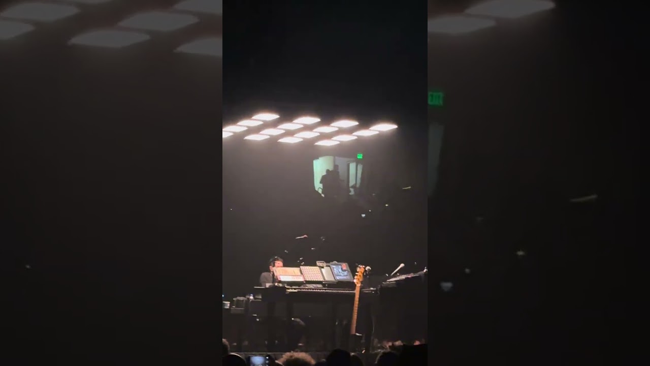 Nine inch nails at benchmark international arena sept 10th 2025 in Tampa bay opening song 