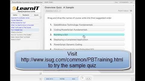 PowerBuilder Classic Essentials eTraining