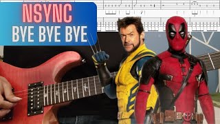 NSYNC - Bye Bye Bye (Official Video from Deadpool and Wolverine) (Guitar cover) NSYNC - Bye Bye Bye (Official Video from Deadpool and Wolverine) (Guitar cover)