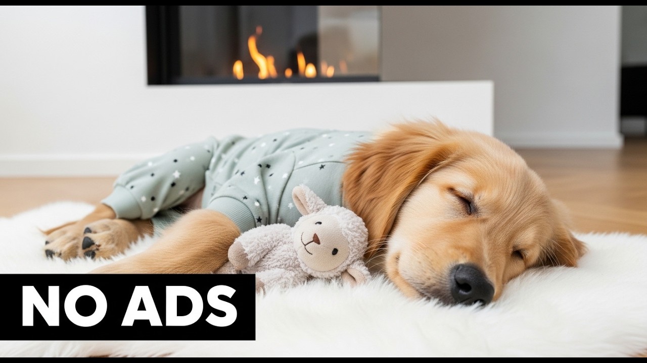 Deep Sleep Music for Dogs 🐶 12 Hour Calming Anxiety Relief (No Ads)