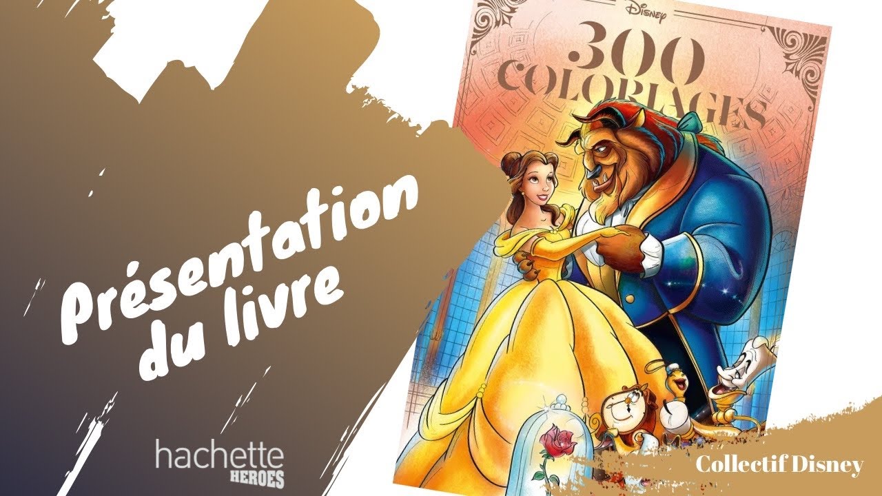 300 coloriages Disney - Hachette Heroes 