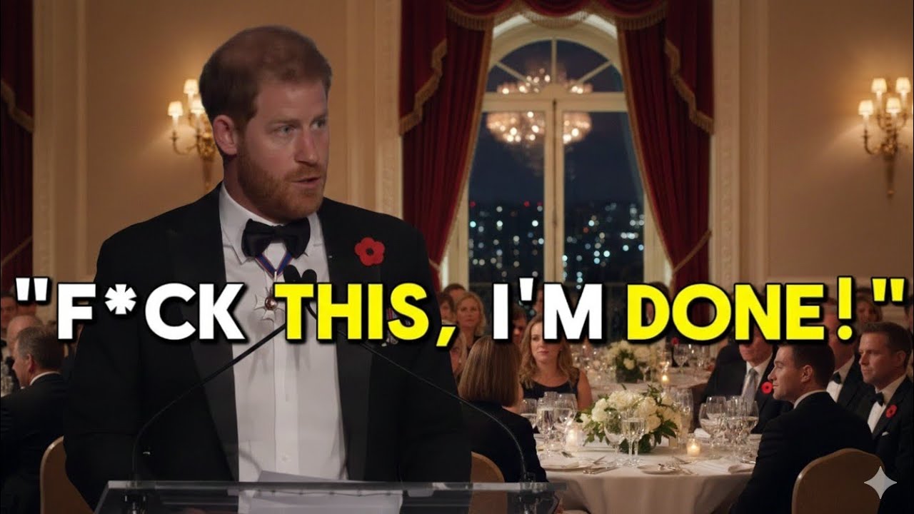 Prince Harry STORMS OFF The Dorian TV Awards After They REFUSED To Mention His Royal Title