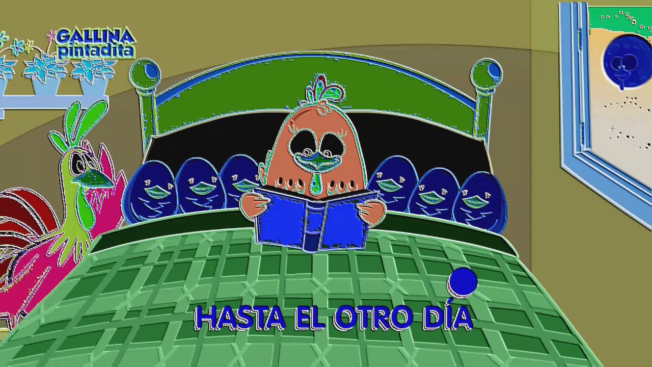 La Gallina Pintadita-Los Pollitos Dicen  Version Terror