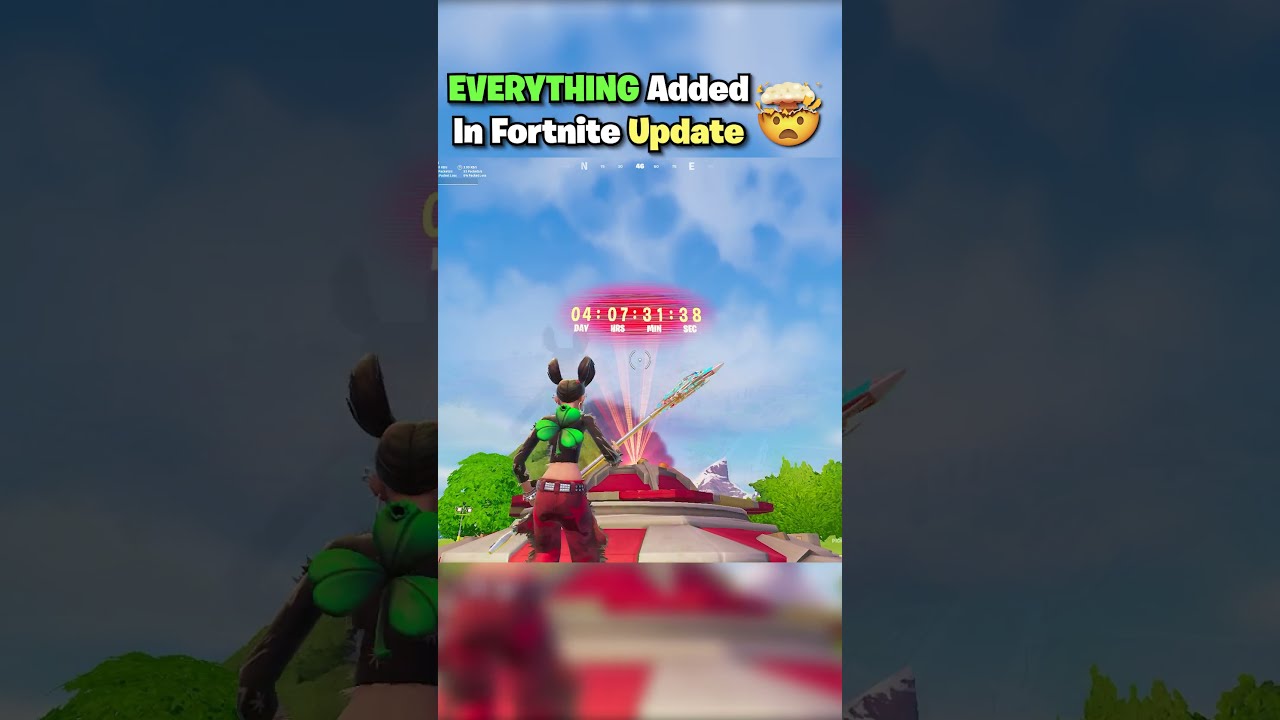 Everything Added In NEW Fortnite Update Shorts