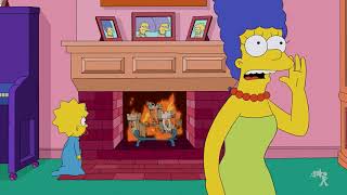 The Simpsons Crossing Swords Couch Gag