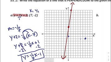 2.4 Parallel and Perpendicular Lines Notes Video