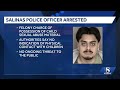 Salinas police officer charged with possession of child pornography