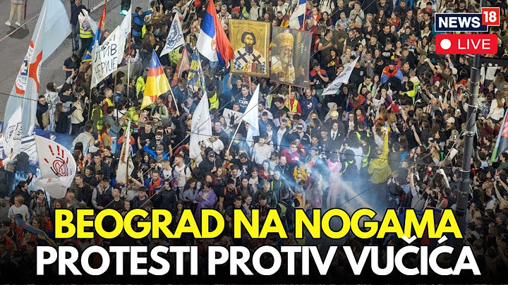 MASOVNI PROTESTI PROTIV VUČIĆA U BEOGRADU – UŽIVO | Protest protiv režima Vučića (LIVE) | N18G