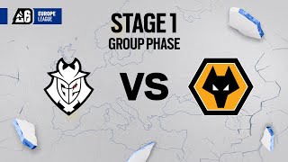 G2 Esports vs. Wolves Esports \/\/ Europe League Stage 1 - Day 7 \/\/ 2024