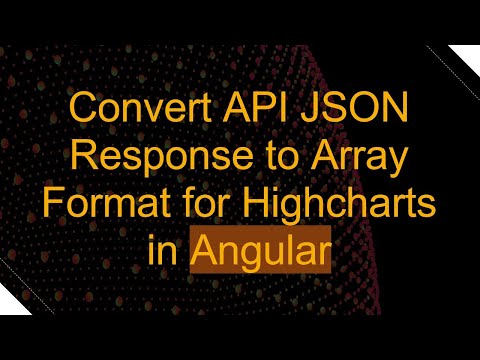Convert API JSON