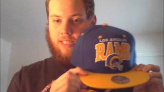 LA Rams Mitchell and Ness Snapback Pickup