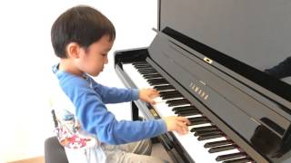 Turkish March (Sonata in A K331 Alla Turca) of Mozart (莫扎特 土耳其進行曲), by Jonah Ho (age 6) Resimi