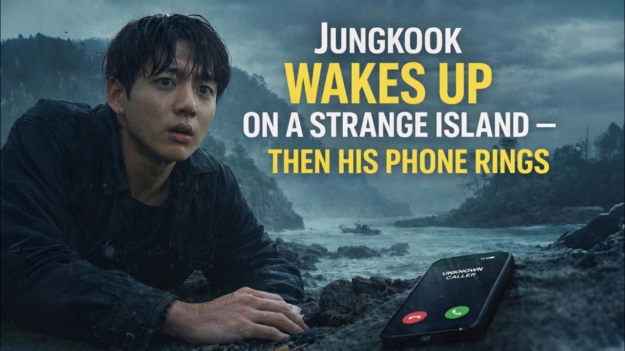 Jungkook WAKES UP on a Strange Island — Then His Phone Rings